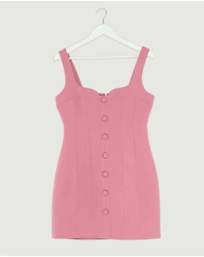Revibe - Repaired Rebecca Vallance Muriel Mini Dress - AU 12