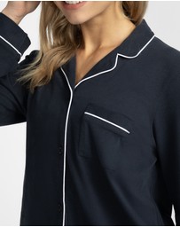 Mitch Dowd - Cotton Jersey Pyjama Set - Navy