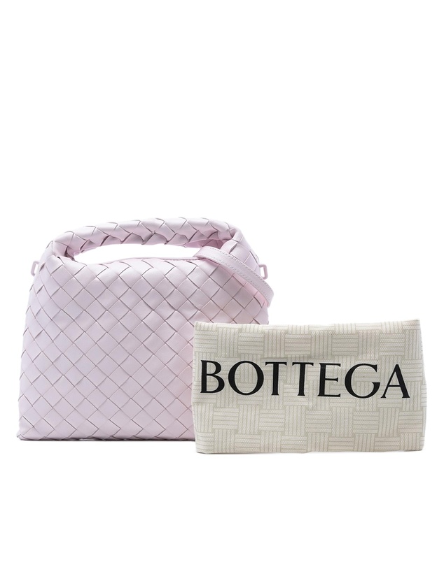 Pre-Loved by Azura Reborn - Pre-Loved Mini Calfskin Intrecciato Hop Satchel