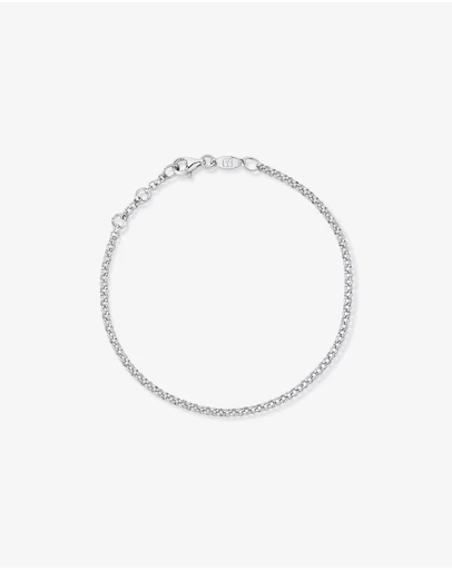 Michael Hill - Oval Belcher Bracelet in Sterling Silver