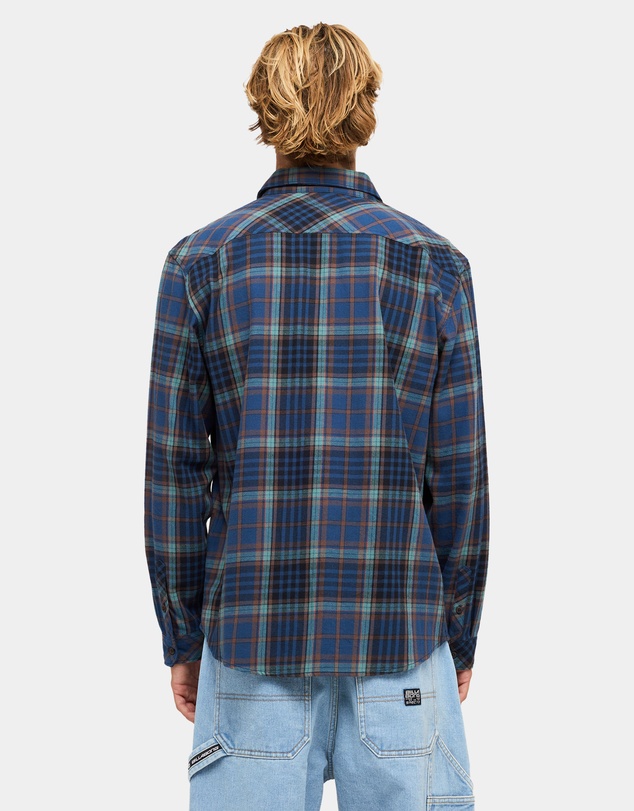 Billabong - Mens Coastline Long Sleeve Flannel Shirt