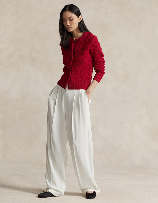 Polo Ralph Lauren - Cable-Knit Wool-Cashmere Cardigan