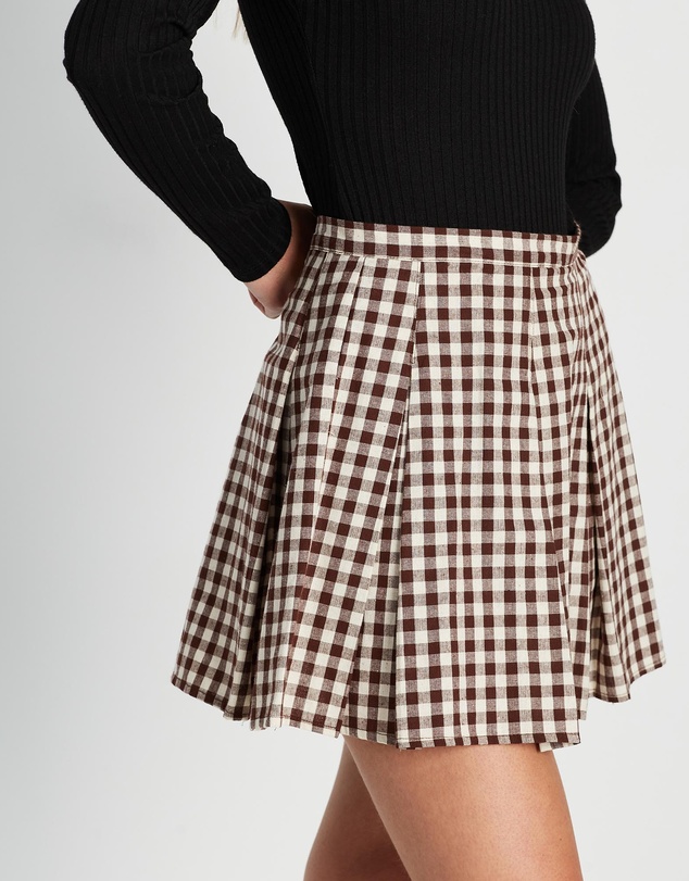 All About Eve - Harlem Check Skirt