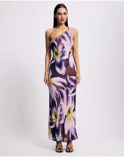 Lover - Electra Beaded Fringe Maxi Dress