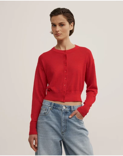 Witchery - Linen Knit Cardigan