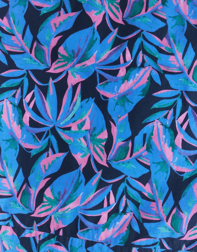 ALEXANDRA - Rise Shirt Navy Floral Print