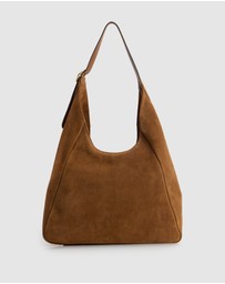 Evity - Alexa Leather Suede Hobo Bag