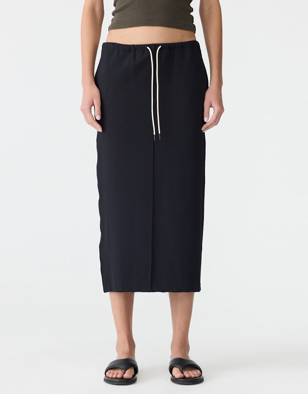 Bassike - Stretch Twill Minimal Skirt