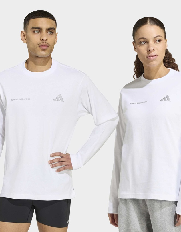 adidas Performance - adi365 Running Community Culture Long Sleeve Shirt Mens