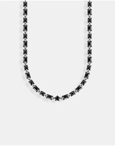 THOMAS SABO - Choker necklace with black zirconia