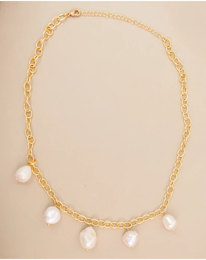 Meshca - Pearl Link Choker