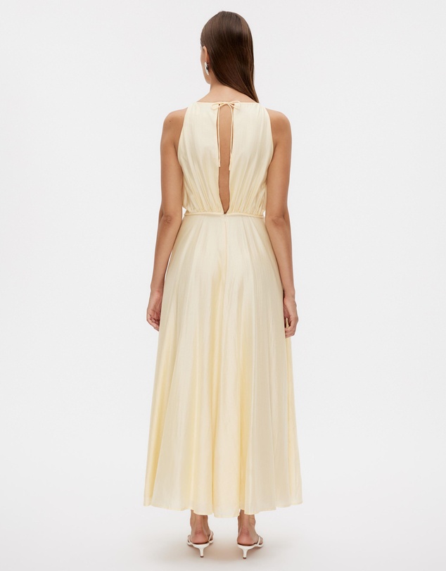 Minima Esenciales - Tia Halter Neck Midi Dress