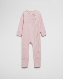 Country Road - Organically Grown Cotton Waffle Jumpsuit