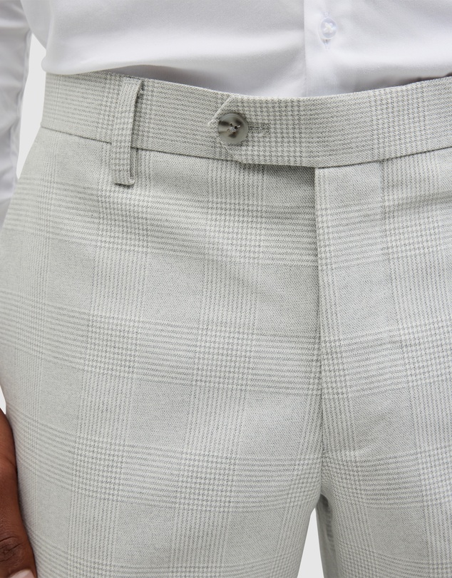 Politix - Prince Of Wales Check Tailored Suit Pant
