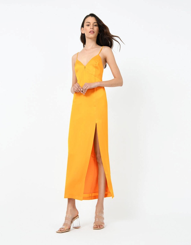 Forcast - Muse Backless Maxi Dress