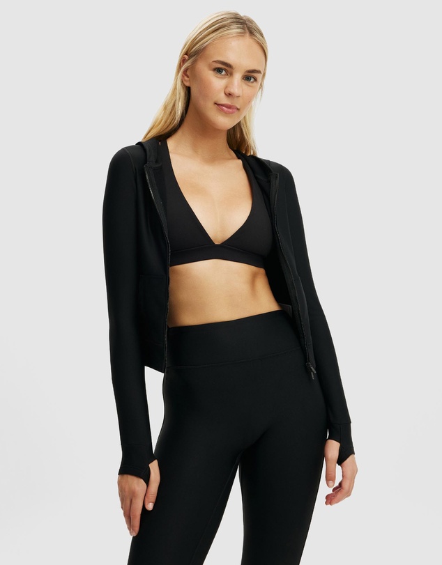 Cotton On Body Active - ACTIVE FLEECE LINED HOODED JACKET
