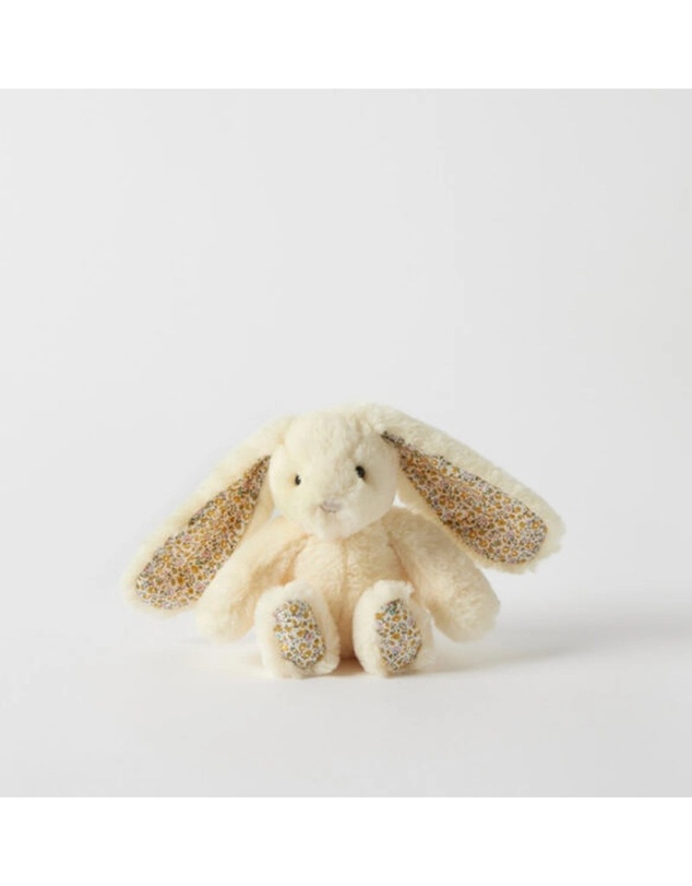 Jiggle and Giggle - Floral Lemon Bunny Rattle