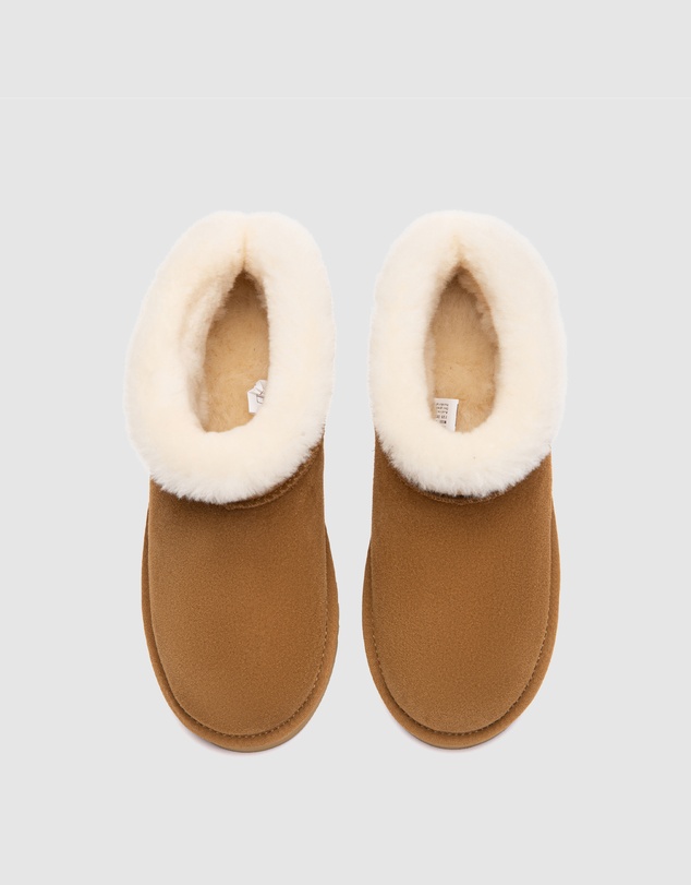EVERAU - Australian Shepherd Ugg Mini Liora Cow Suede Upper UGG Boots