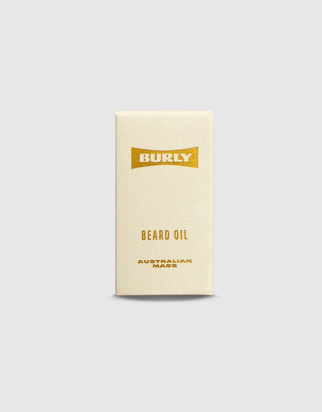 BURLY - Beard Oil - Hydrating & Softening - Australian Made