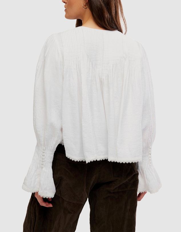 Free People - Thousand Pintucks Blouse