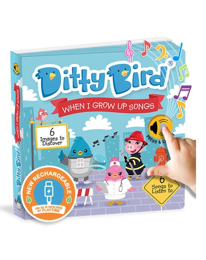 Ditty Bird - When I Grow Up Songs Board Book