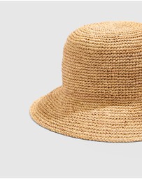 Country Road - Raffia Bucket Hat