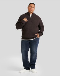 Johnny Bigg - Dempsey 1/4 Zip Sweater