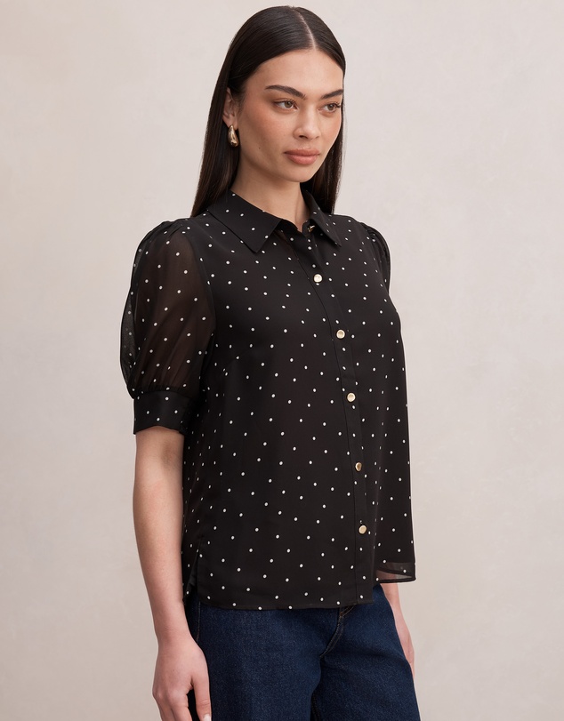 Forever New - Faye Short Sleeves Blouse