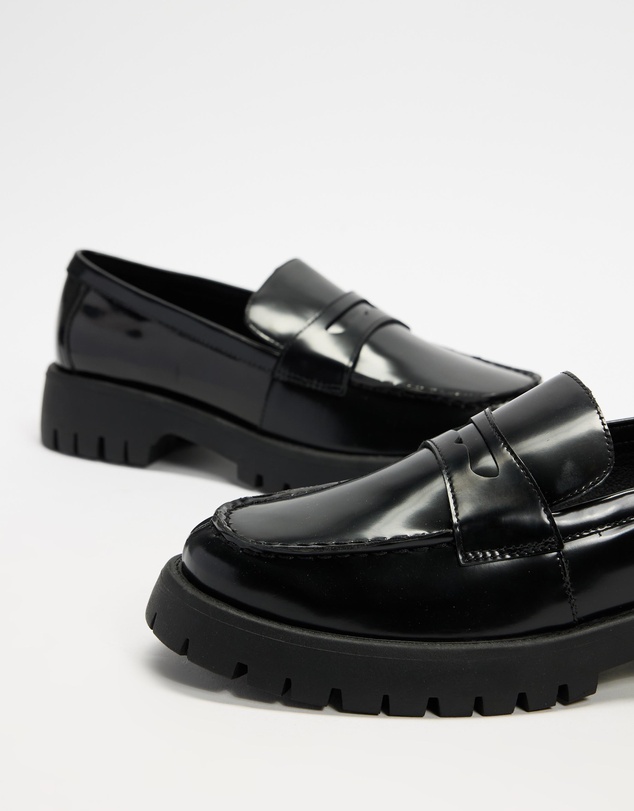 AERE - Chunky Leather Loafers