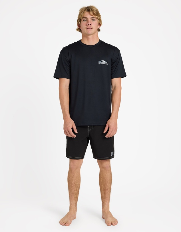 Quiksilver - Mens Carbon Short Sleeve Rashguard