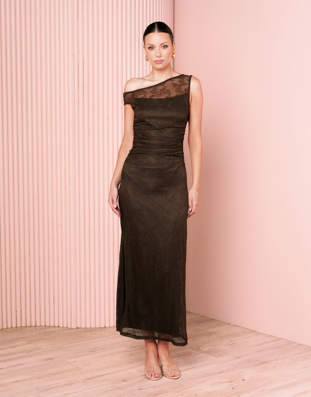 Azzurielle - Blair Off Shoulder Maxi Dress