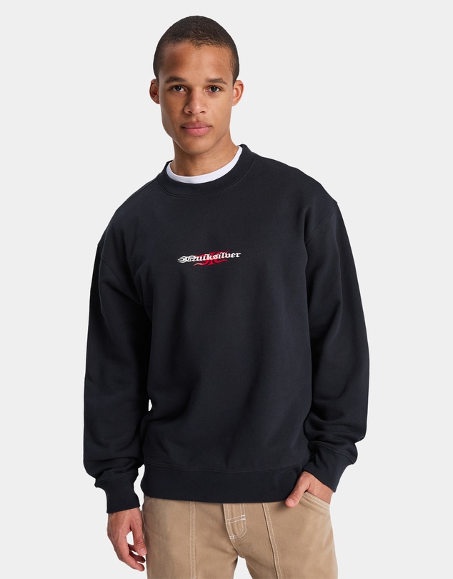Quiksilver - Mens Mercury Trident Crew Neck
