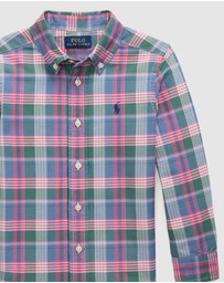 Polo Ralph Lauren - Plaid Cotton Oxford Shirt - ICONIC EXCLUSIVE - Babies-Kids