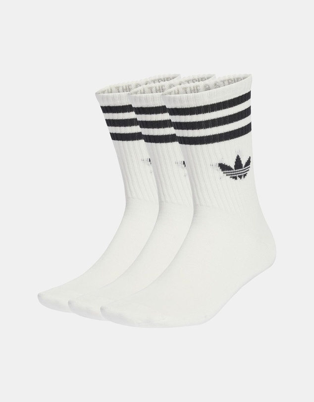 adidas Originals - 3-Pairs 3 Stripes Crew Socks