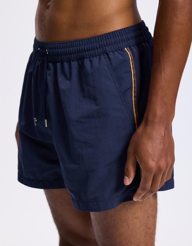 Paul Smith - Swim Shorts With Artist Stripe Trim