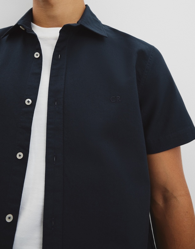 Country Road - Short Sleeve Relaxed Good Earth Cotton Oxford Shirt