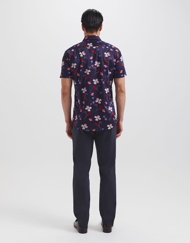SABA - Jean Luc Short Sleeve Print Shirt