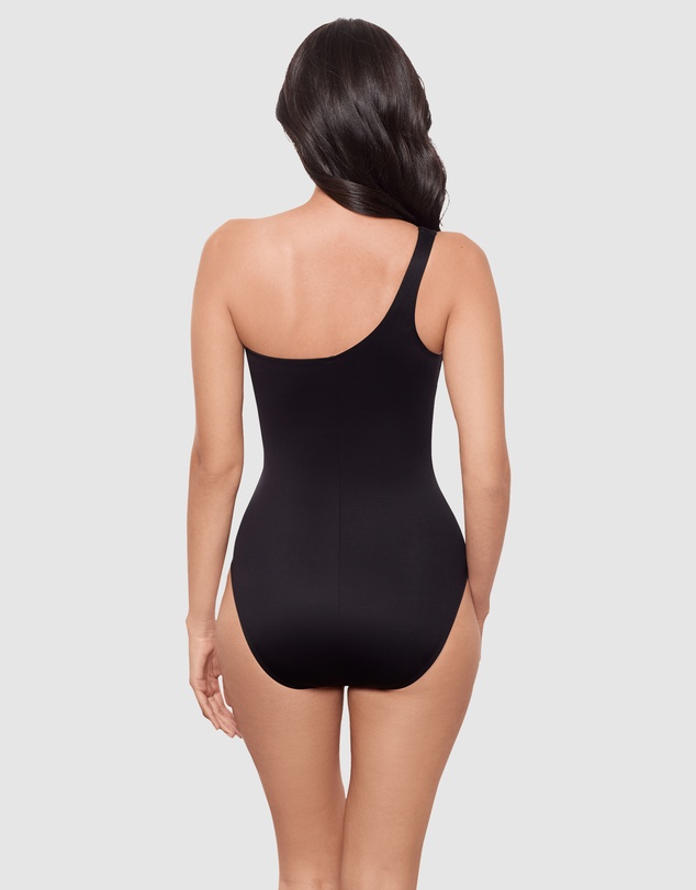 Miraclesuit Swimwear  - Sparkle Plenty Jena One Shoulder Tummy Control Swimsuit