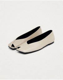 Alohas - Katia Leather Ballet Flats - Women's