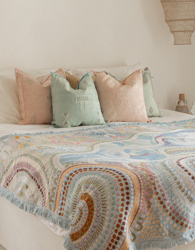 Good Throw Co - Blue Ocean Art Throw Rug