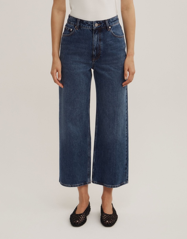 Witchery - Wide Leg Crop Jeans