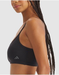 adidas Sportswear - 2 Pack Active Modal Comfort Wirefree Bralette With Cotton