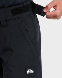 Quiksilver - Boys 8 to 16  Estate Snow Pants