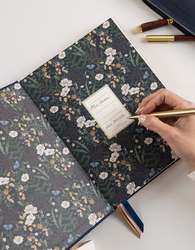 Bespoke Letterpress - 2026 Business Planner - Midnight