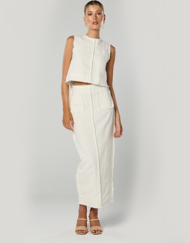 Winona - Rockwell Frayed Skirt