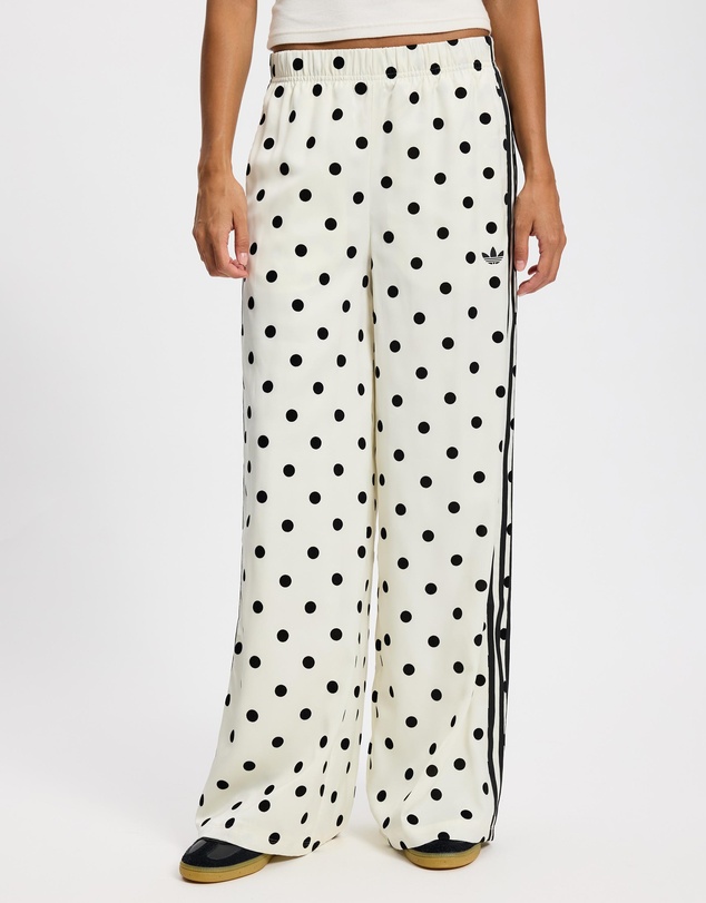 adidas Originals - Satin Polka Dots Wide Leg Pants