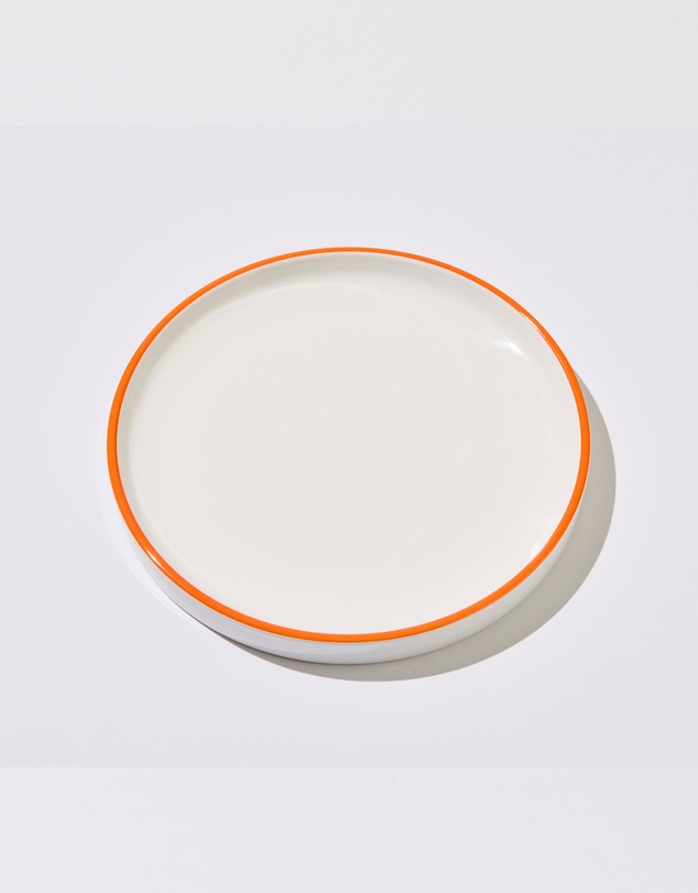 House of Nunu - Biggie Melamine Plate in Tangerine
