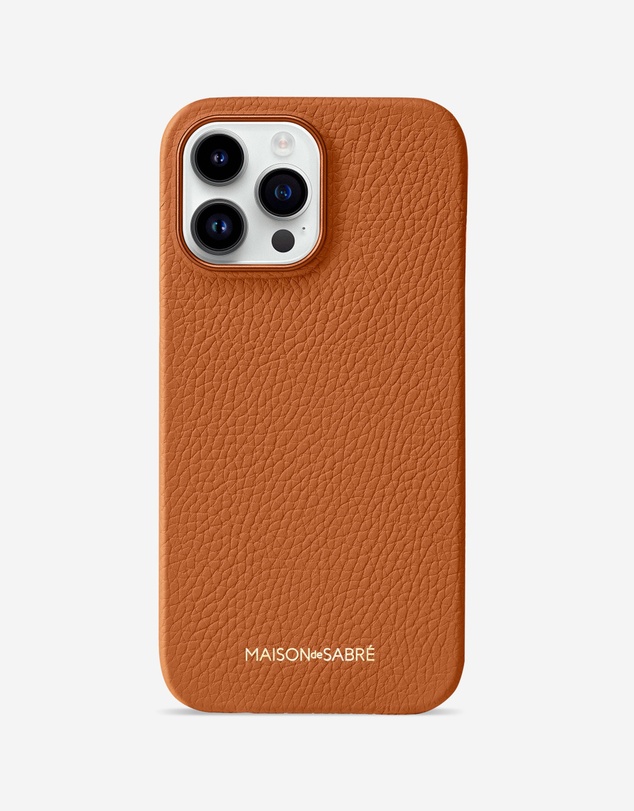 Maison De Sabre - Leather Phone Case  (iPhone 15 Pro)