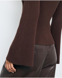 AERE - Sarai Organic Cotton Knit Top