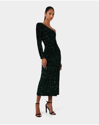 Forcast - Ivy One Shoulder Sequin Dress